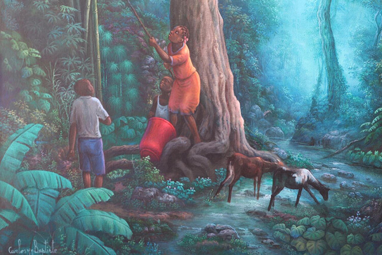Carlos Jean Baptiste 20 x 24 Oil on Canvas