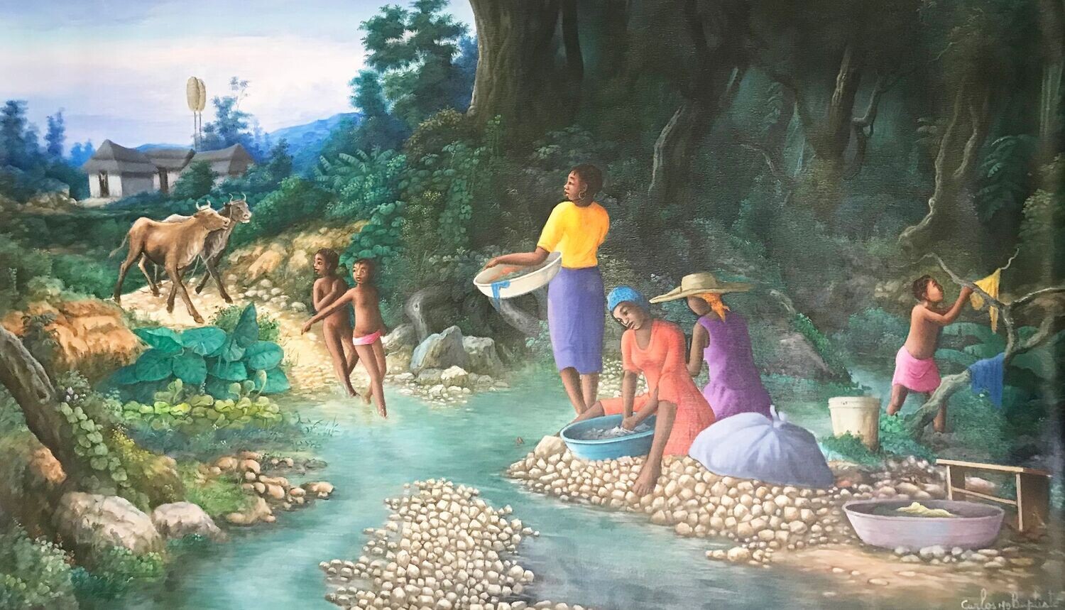 Carlos Jean Baptiste 24 x 40