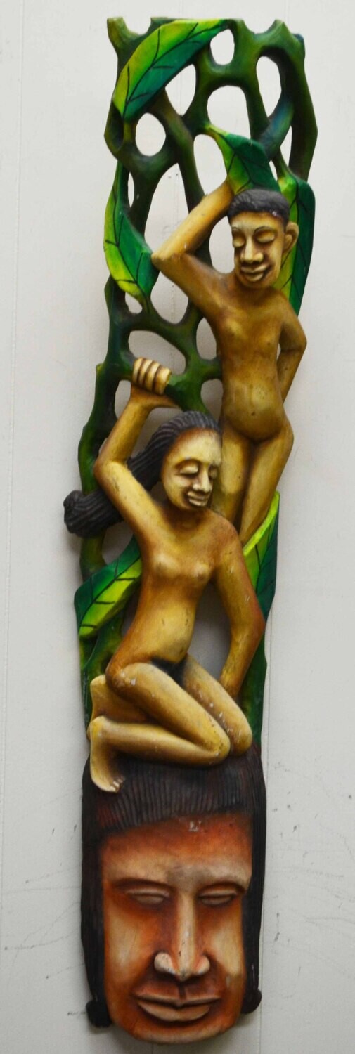 MADCENE MONPREMIER Painted Wood Carving
