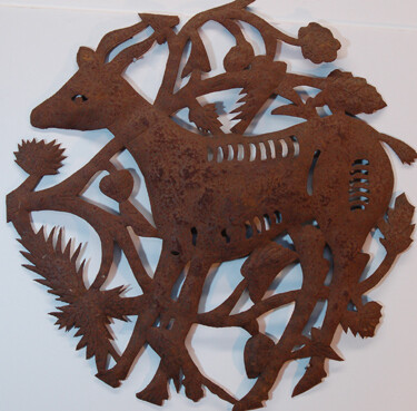 Metal Sculpture 24 x 24