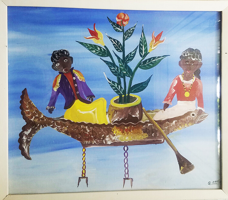 GERARD PAUL 3947A 20 x 22 Acrylic on canevas