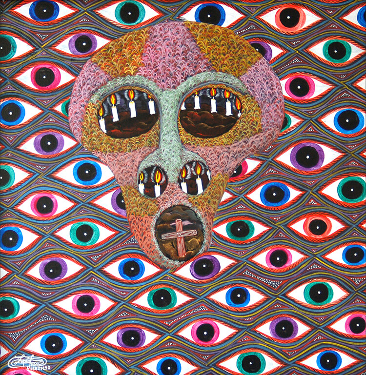 May 18's Special . 50 % Off From May 17 to May 27. The Skull 24 x 24.