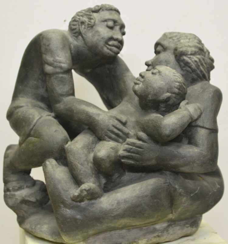 STONE SCULPTURE 10 x 6 x 11