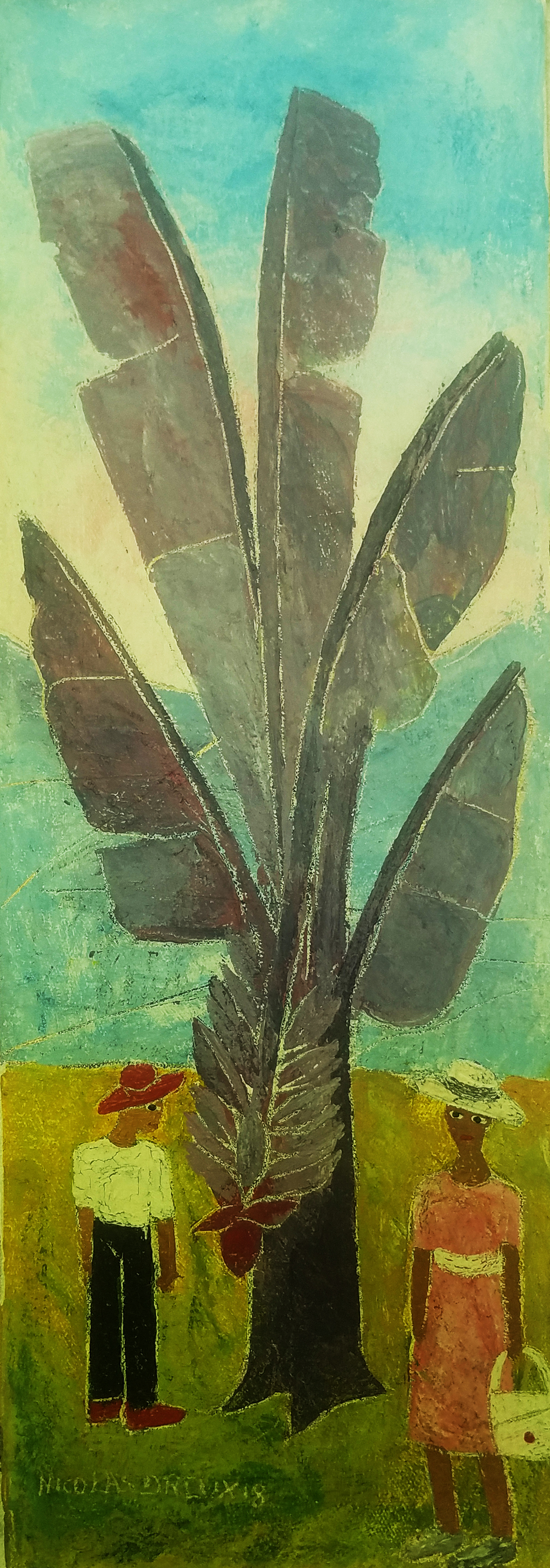 Nicolas Dreux 12 x 7 Oil on Canevas