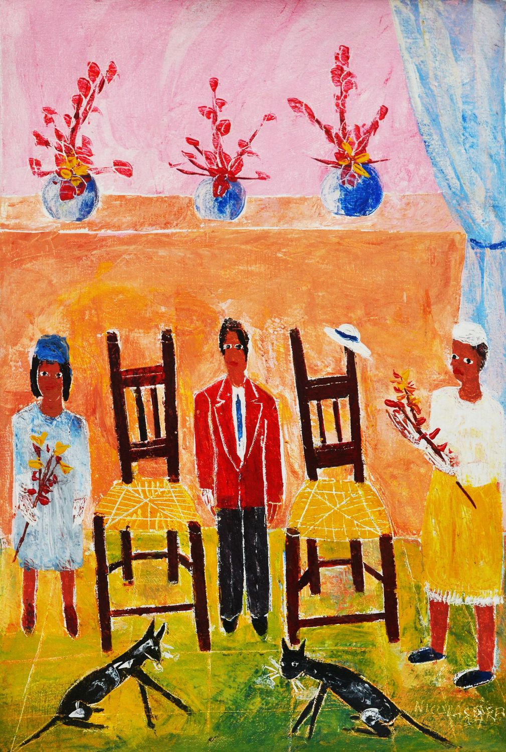 Nicolas Dreux 20 x 13 Oil on Canvas