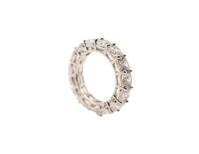 Solitaire Eternity Ring Band