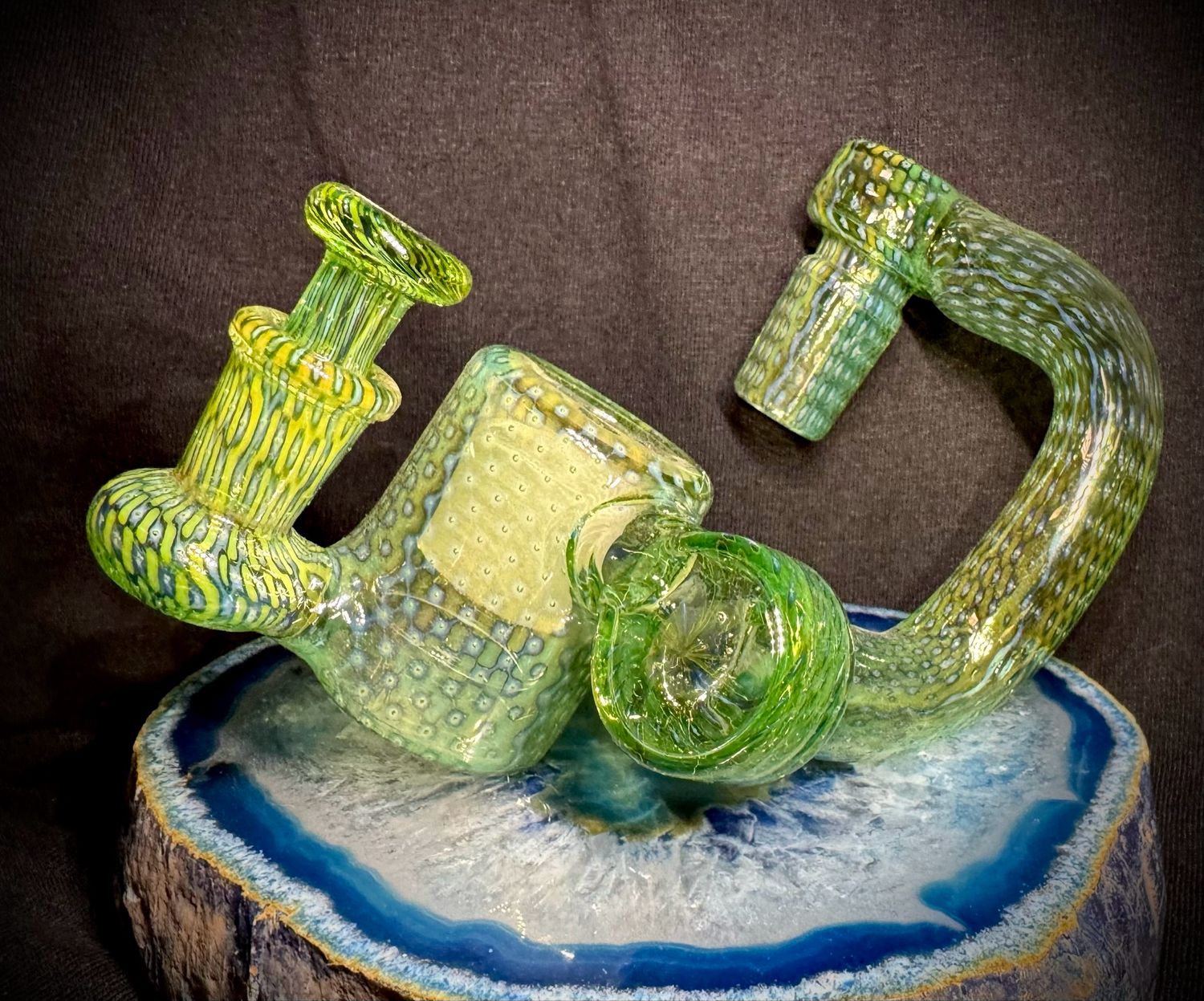 Green Bubble Trap Drop Down