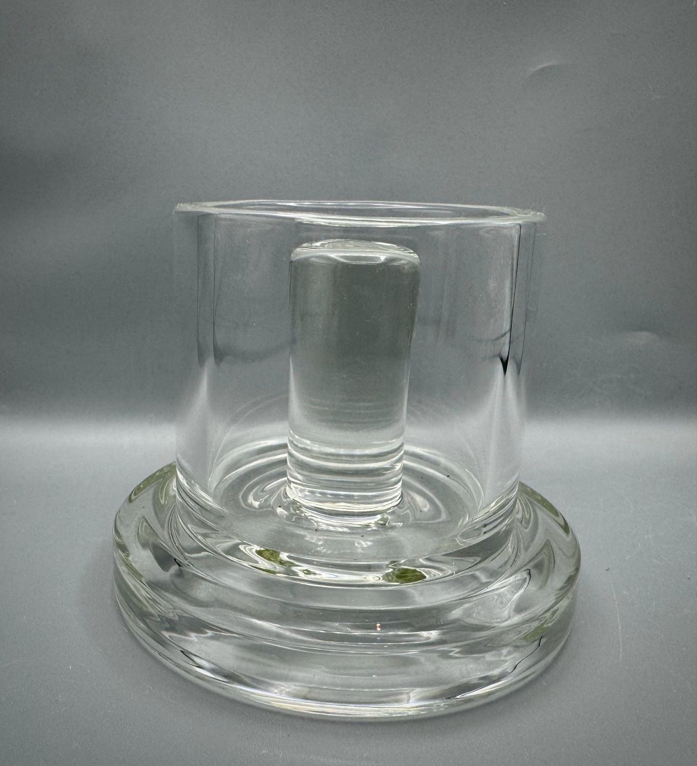 Minimalist Glass Coiled Heater Stand