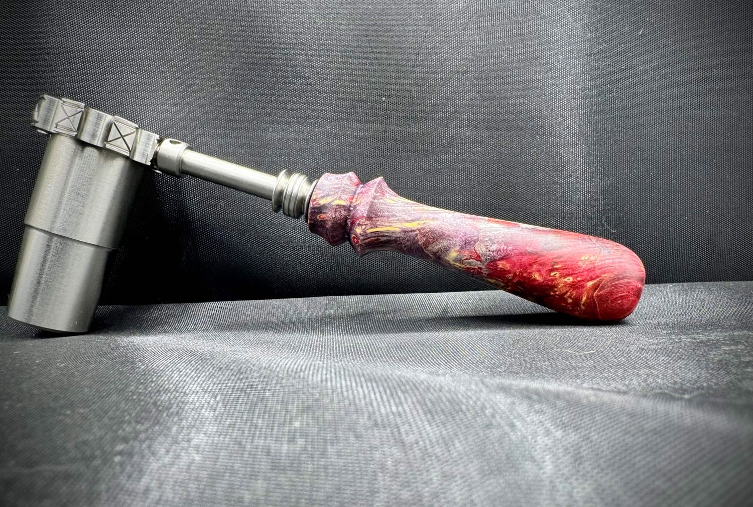 Stabilized Elm Wireless Handle