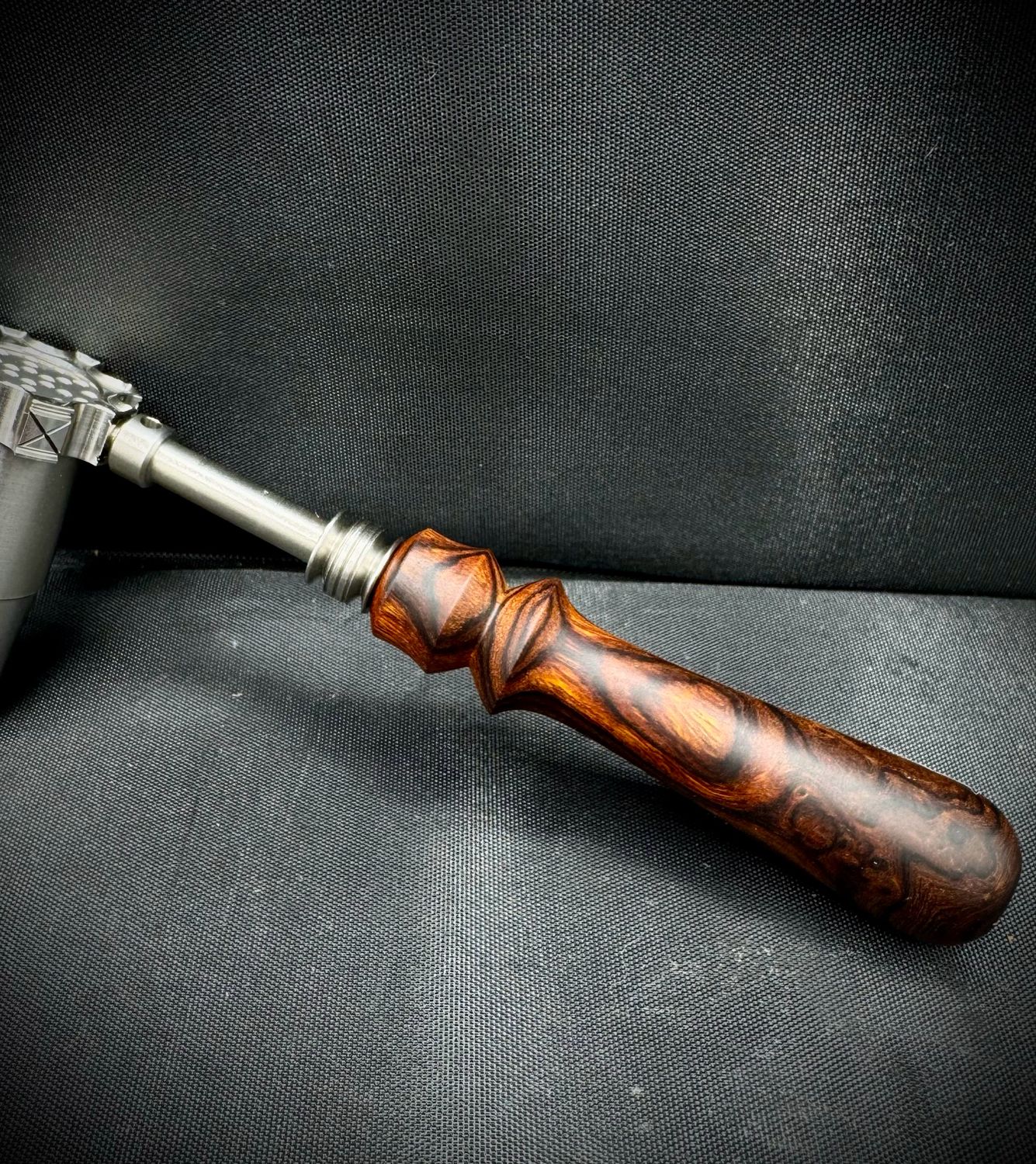 Desert iron wood Burlington wireless handle
