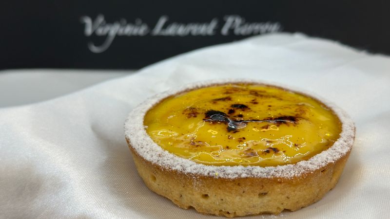 La tarte flan vanille