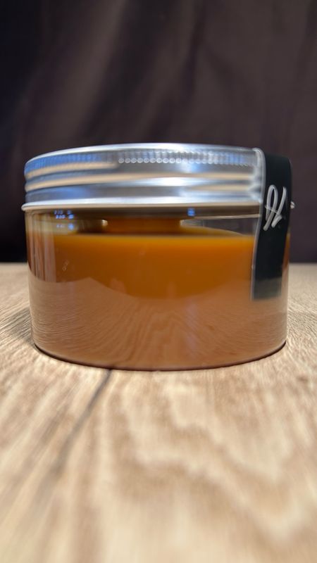 Pot de caramel à tartiner
