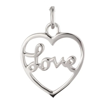 Anhänger Herz Liebe Love 925 Silber