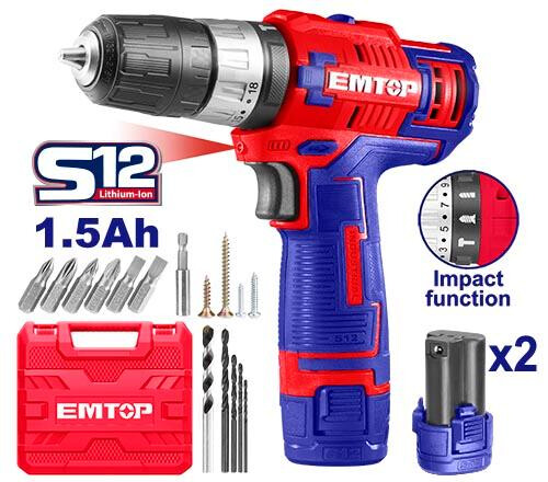 Lithium-Ion Impact Drill