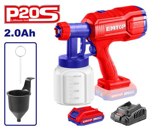 Lithium-Ion Spray Gun