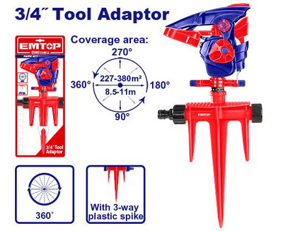 Plastic Auto Gear Sprinkler Plastic Auto Gear Sprinkler