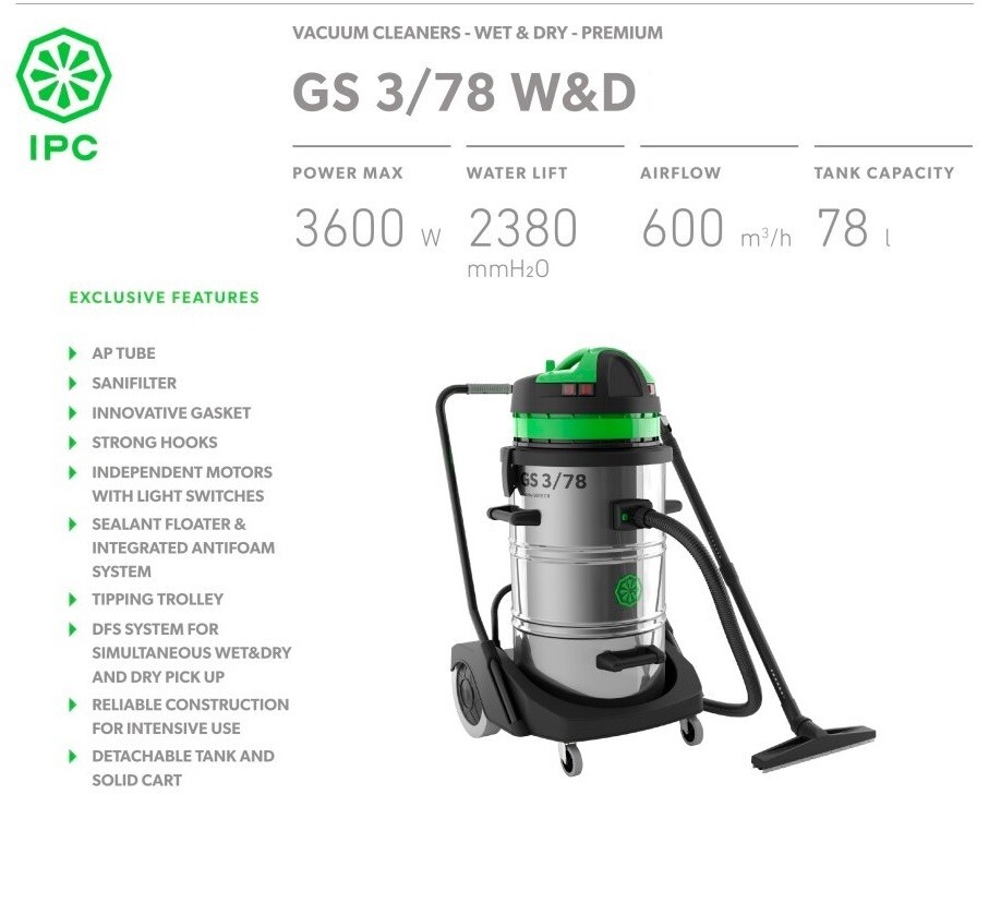 Ipc Italy Vacuum Cleaner Vci78