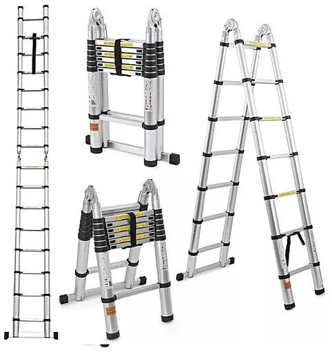Telescopic Alu  Ladder 7+7 Step