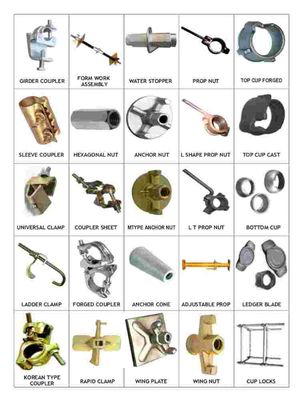 SCAFFOLDING AND ACCESSORIES