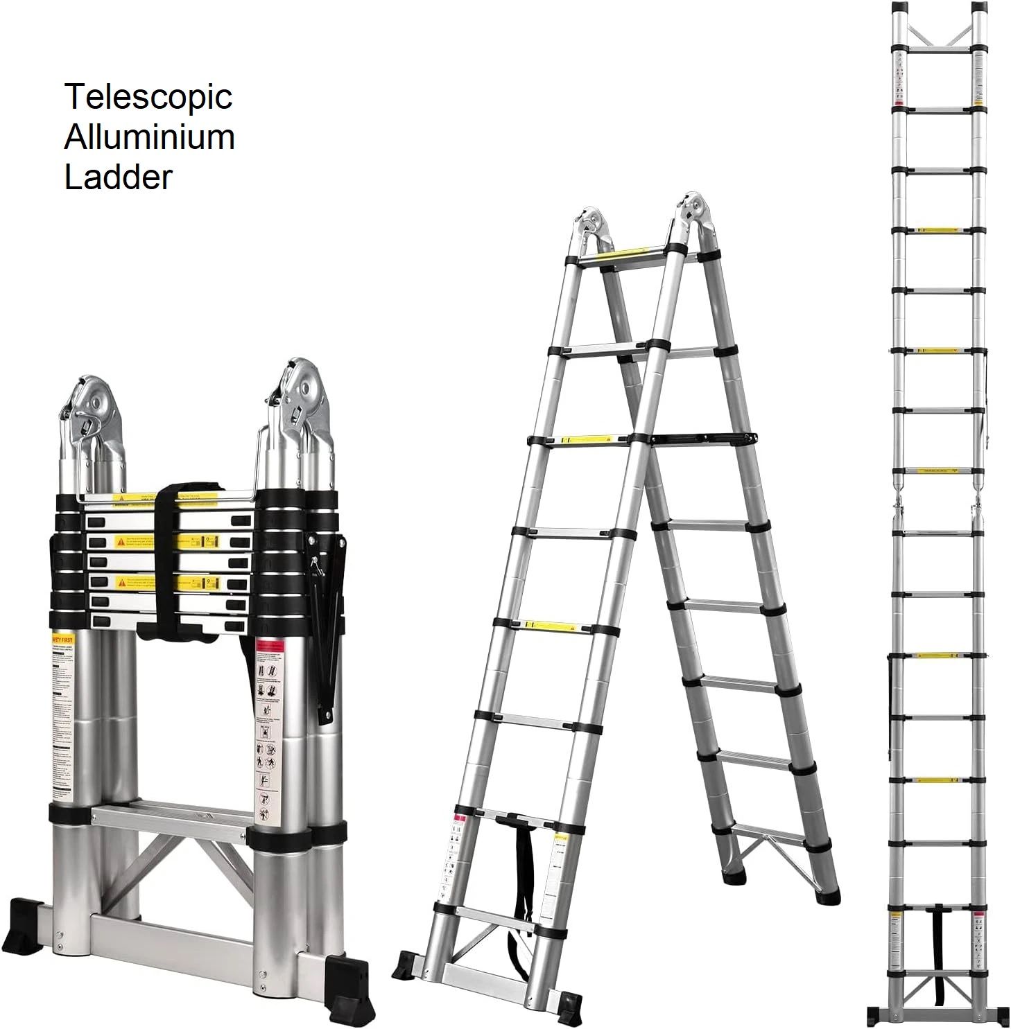 Telescopic Alu  Ladder 9+9