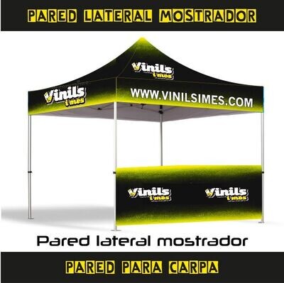 Pared mostrador