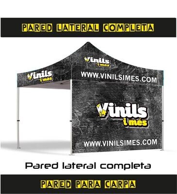Pared entera carpa