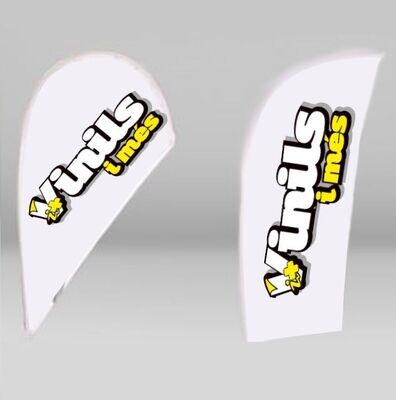 Mini Fly Banner bandera suelta