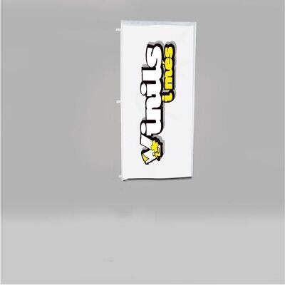 Bandera rectangular bandera suelta