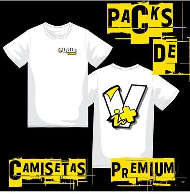 Packs de camisetas personalizadas Premium, calidad superior