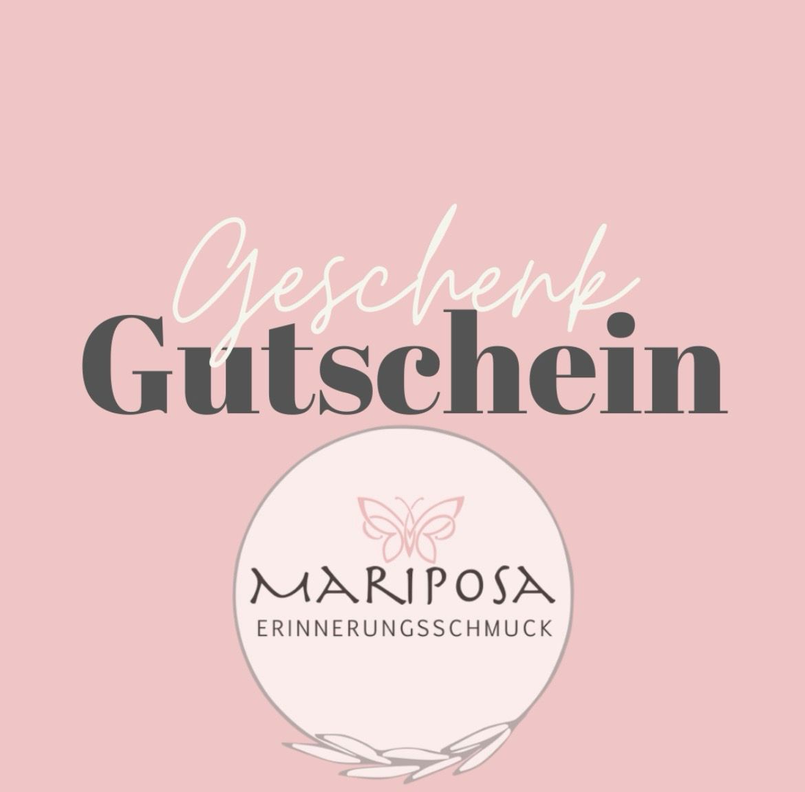 Geschenkgutschein mit Umschlag