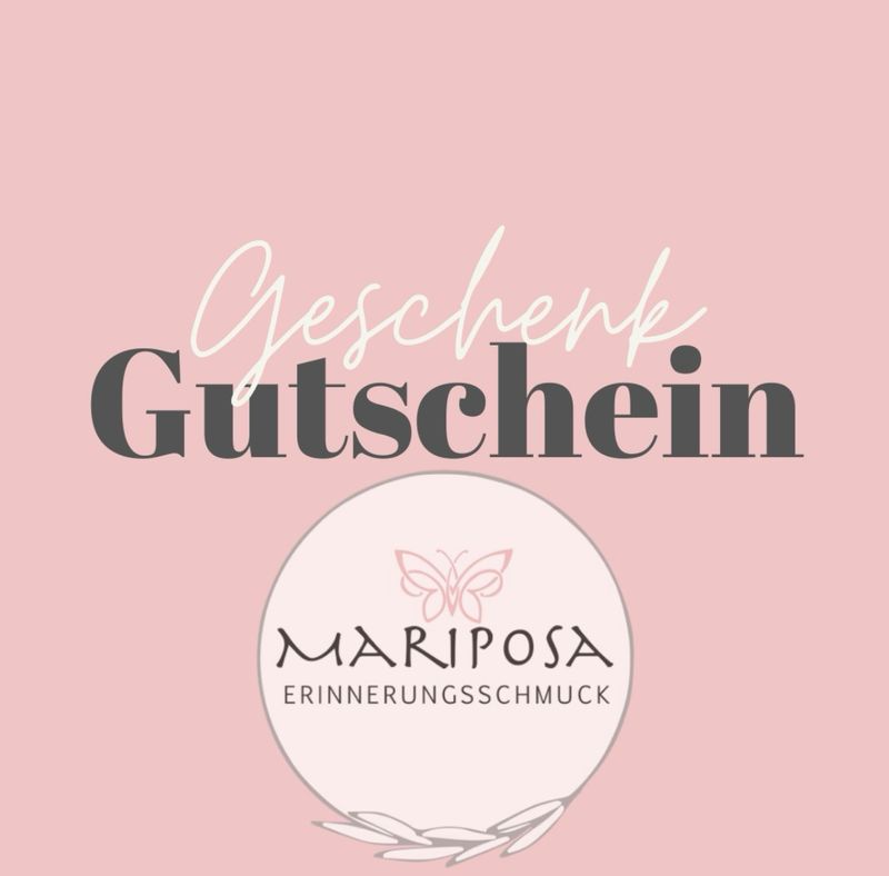 Geschenkgutschein mit Umschlag