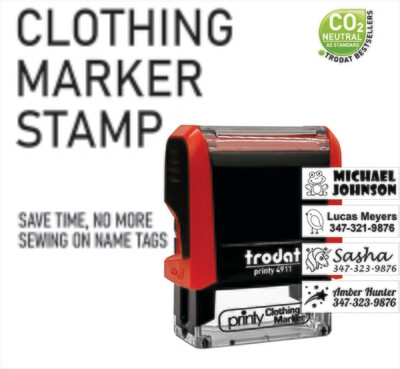 Trodat Clothing Stamp