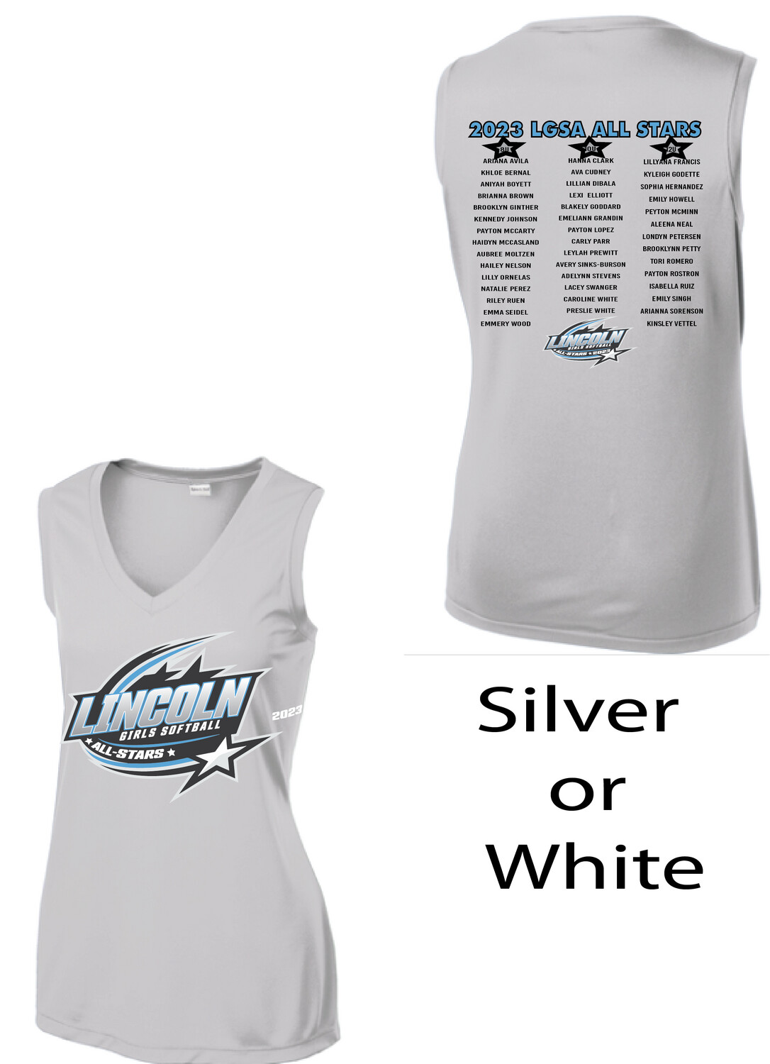 Ladies Sleeveless