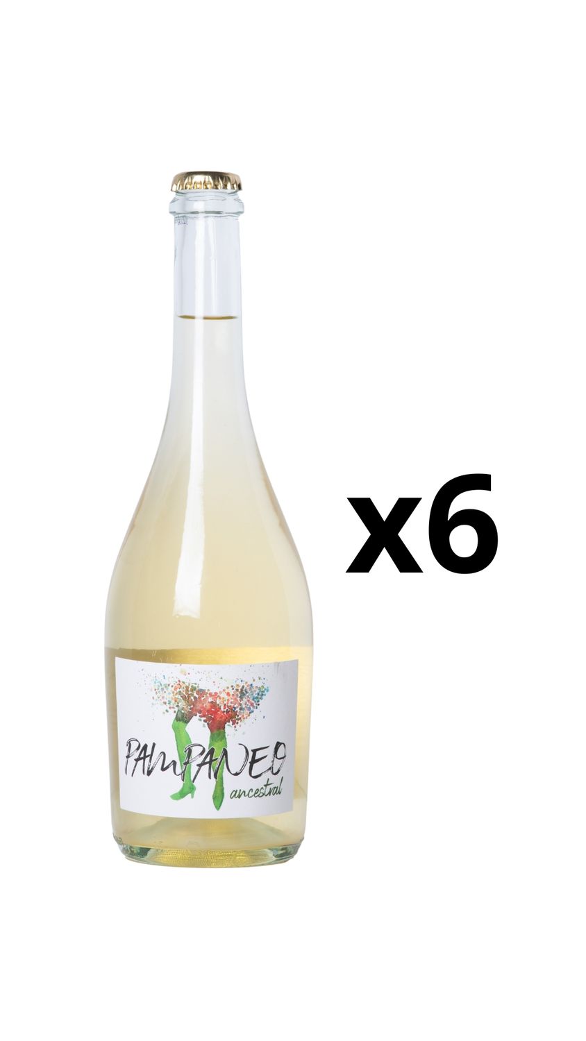 BUBBLE BOX (6 bottles) Pampaneo, Airen Ancestral 2022