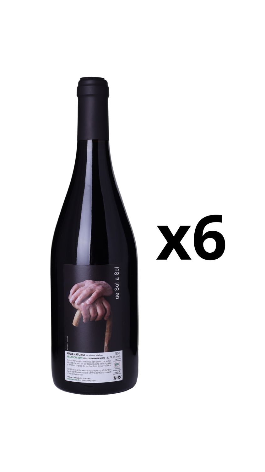 RED BOX (6 bottles) De Sol A Sol Velasco Natural