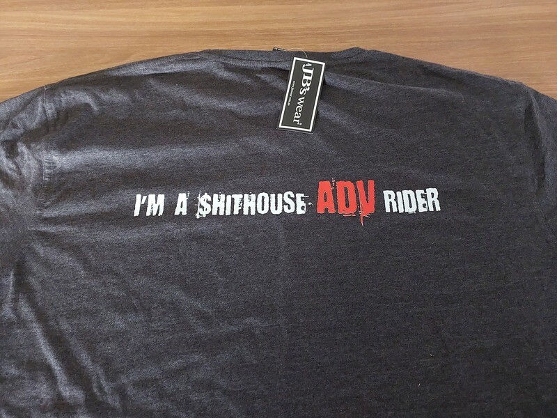 I'm a $hithouse ADV Rider T-Shirt dark grey (Medium)