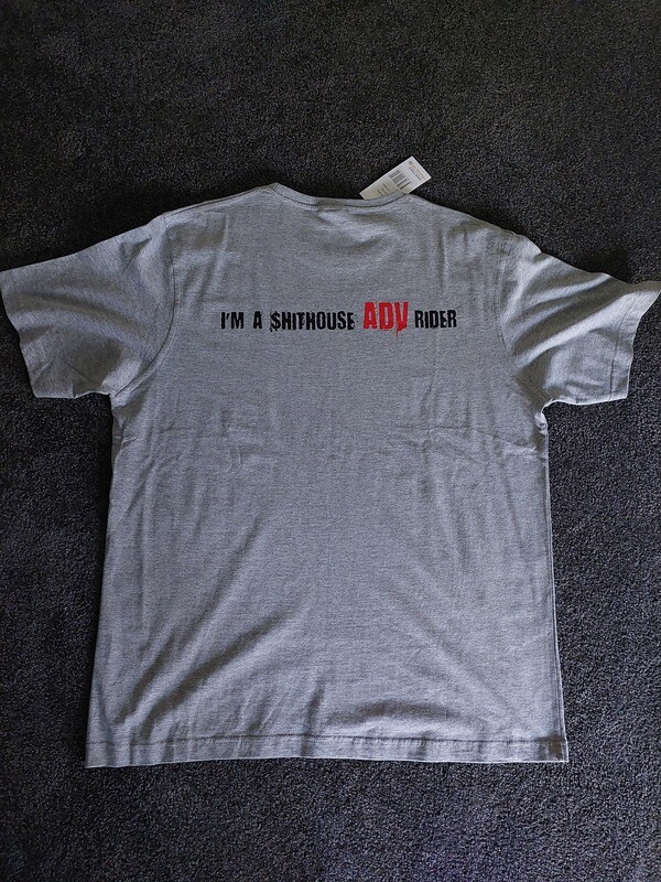 ​I'm a $hithouse ADV Rider T-Shirt light grey (Medium)