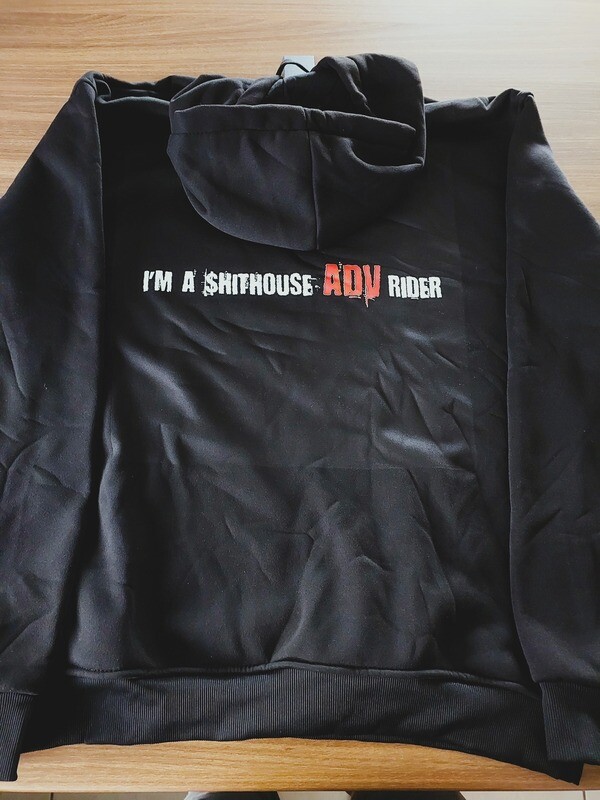 $hithouse ADV Rider hoodie XL BLACK