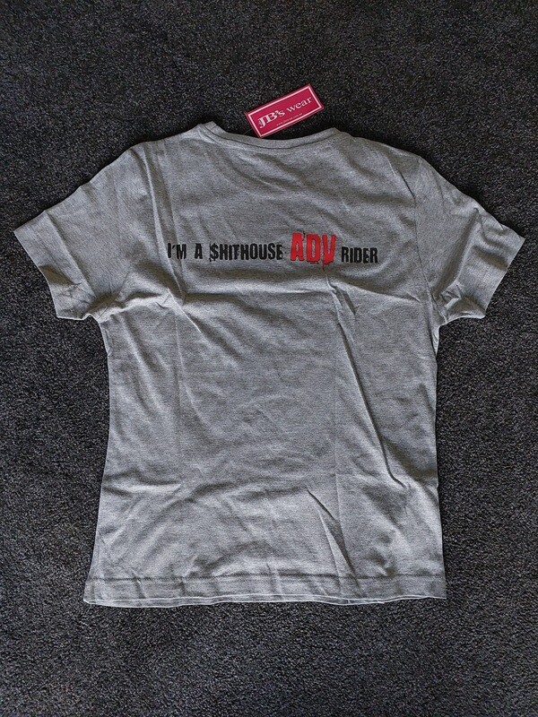 ​I'm a $hithouse ADV Rider T-Shirt light grey - Ladies size 14