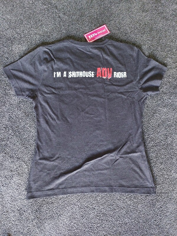 I'm a $hithouse ADV Rider T-Shirt black -  ladies size 14