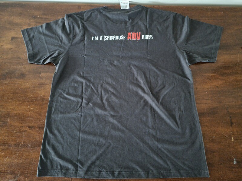 I'm a $hithouse ADV Rider T-Shirt Gunmetal (3XL)