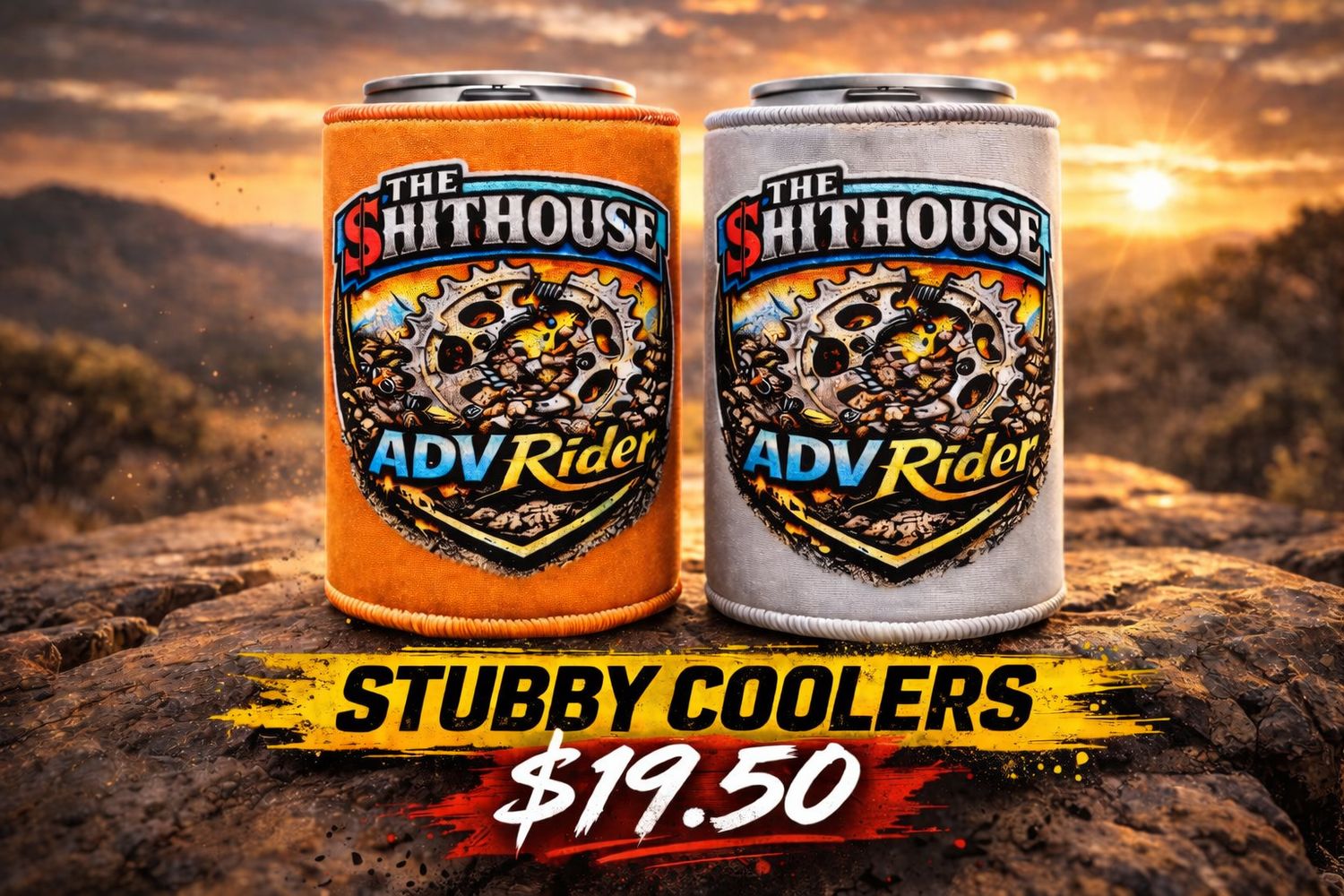 $hithouse Stubby Cooler - Orange each