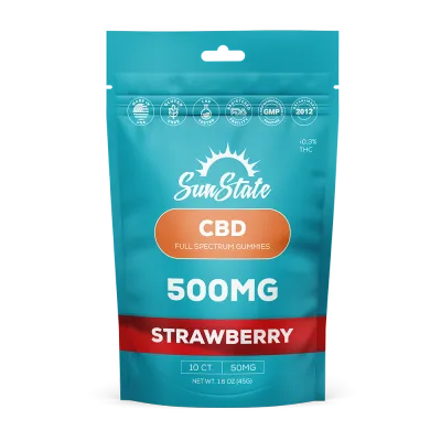 CBD Full Spectrum 50mg Gummy 10ct 500mg