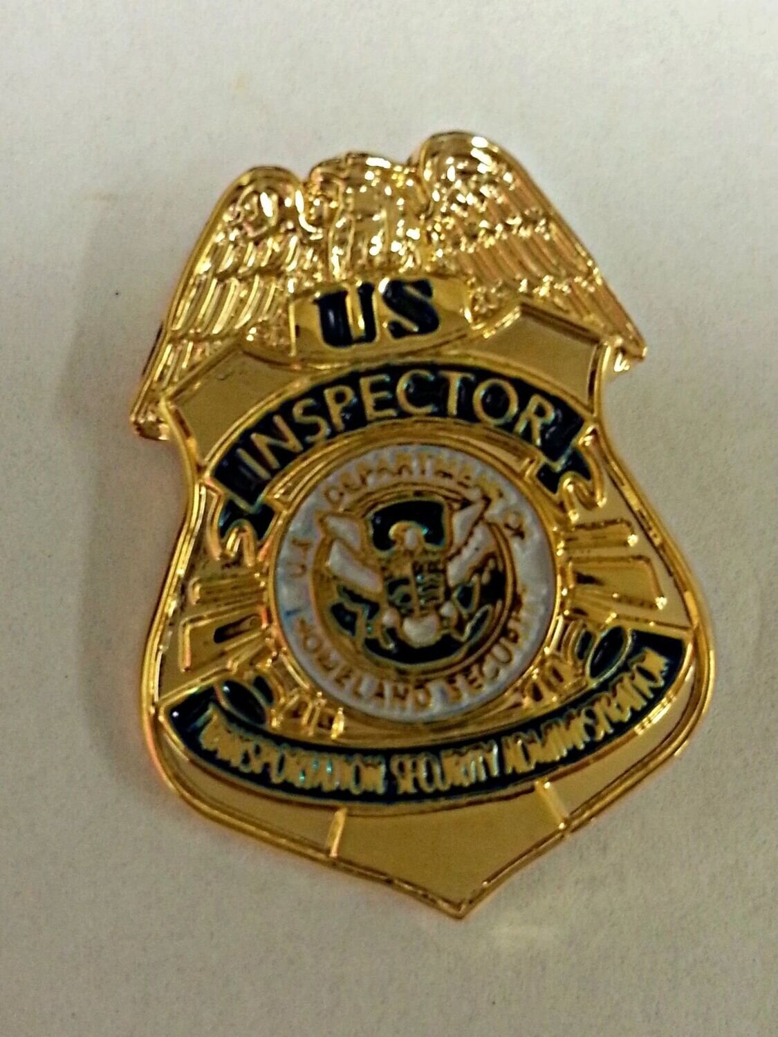TSA Inspector Tie Tac