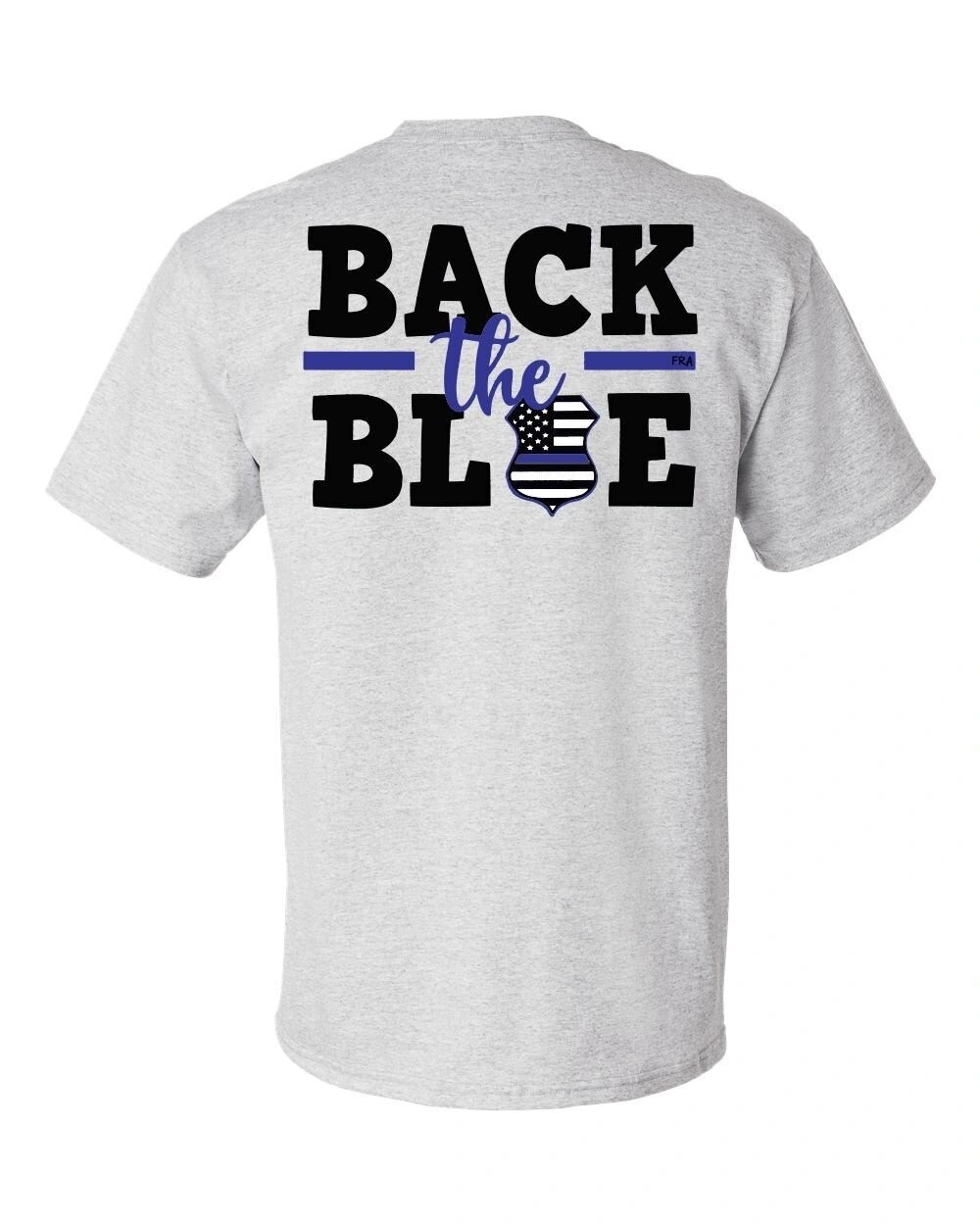 BACK THE BLUE TEE
