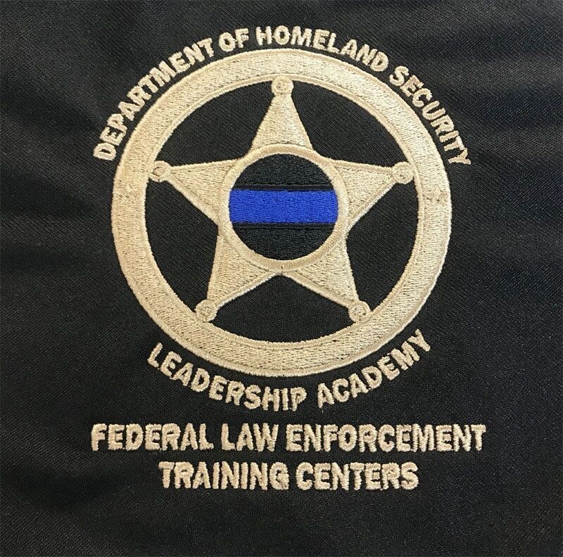 FLETC LEADERSHIP ACADEMY BLACK POLO