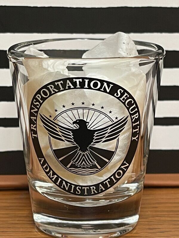 TSA SHOT GLASS