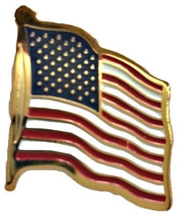 American Flag Tie Tac