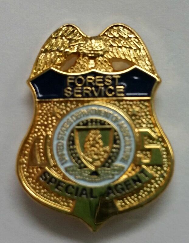 USFS Special Agent Tie Tac
