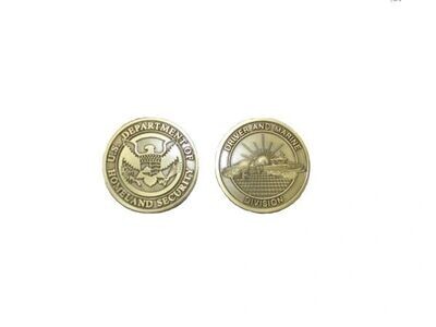 DHS Driver Marine Challenge Coin